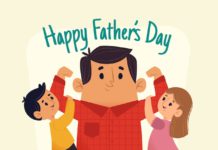 happy father-s day background.