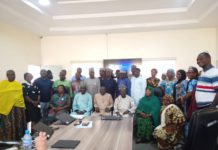 A group photo during the media dialogue highlighting the effect of climate change on children and other vulnerable groups on Tuesday in Yola.