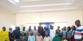 A group photo during the media dialogue highlighting the effect of climate change on children and other vulnerable groups on Tuesday in Yola.