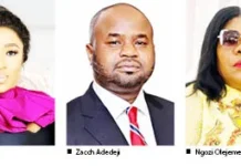 The three members of Tinubus campaign council facing public scrutiny.