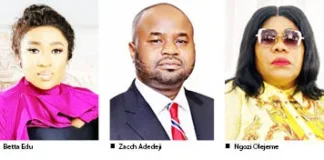 The three members of Tinubus campaign council facing public scrutiny.