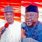 Gov Sule and former governor Al-Makura.
