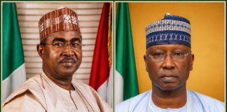 Buba Marwa and Boss Mustapha.
