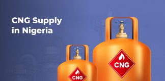 Gas containers.