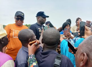 Babadoke addressing the press on Thursday as part of activities celebrating world tourism day.