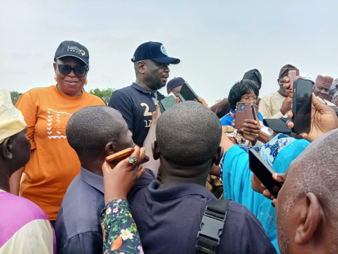 Babadoke addressing the press on Thursday as part of activities celebrating world tourism day.