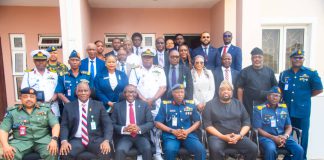 Group picture of stakeholders at the event.