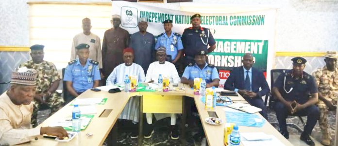 A group picture of the stakeholders during the meeting on Thursday in Yola. A group picture of the stakeholders during the meeting on Thursday in Yola.