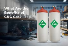 CNG gas cylinders.
