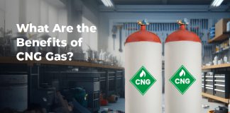 CNG gas cylinders.