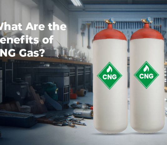 CNG gas cylinders.