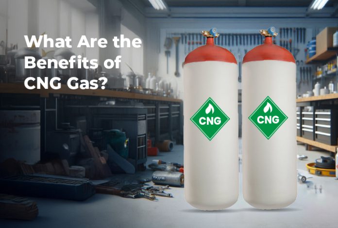 CNG gas cylinders.